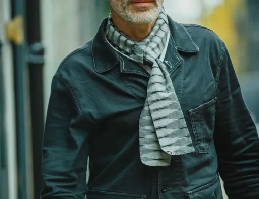 &SONS Scarves>Ansel Grey Scarf