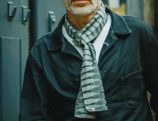 &SONS Scarves>Ansel Grey Scarf