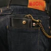&SONS Leather Goods>Black Leather Wallet