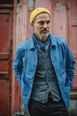 &SONS Jackets & Coats></noscript>Blue Bolt Chore Jacket