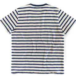 &SONS Tops></noscript>Breton Striped T Shirt Blue
