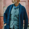 &SONS Jackets & Coats>Pioneer British Wool Cardigan Navy
