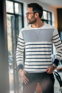 &SONS Tops>21 Breton Long Sleeve Top