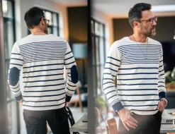 &SONS Tops></noscript>21 Breton Long Sleeve Top