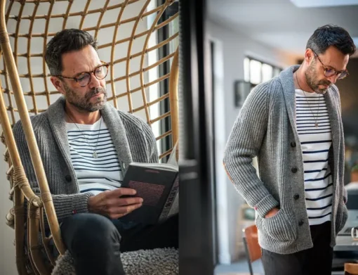 &SONS Tops>21 Breton Long Sleeve Top