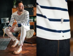 &SONS Tops></noscript>21 Breton Long Sleeve Top