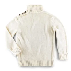 &SONS Jackets & Coats></noscript>Ahab Submariner Rollneck Jumper Ecru