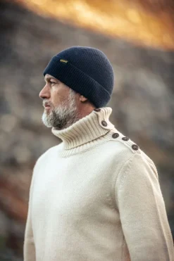 &SONS Jackets & Coats></noscript>Ahab Submariner Rollneck Jumper Ecru