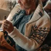 &SONS Jackets & Coats>Alpine Cardigan Ecru