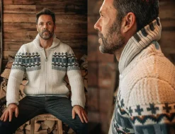 &SONS Jackets & Coats></noscript>Alpine Cardigan Ecru