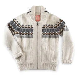 &SONS Jackets & Coats></noscript>Alpine Cardigan Ecru