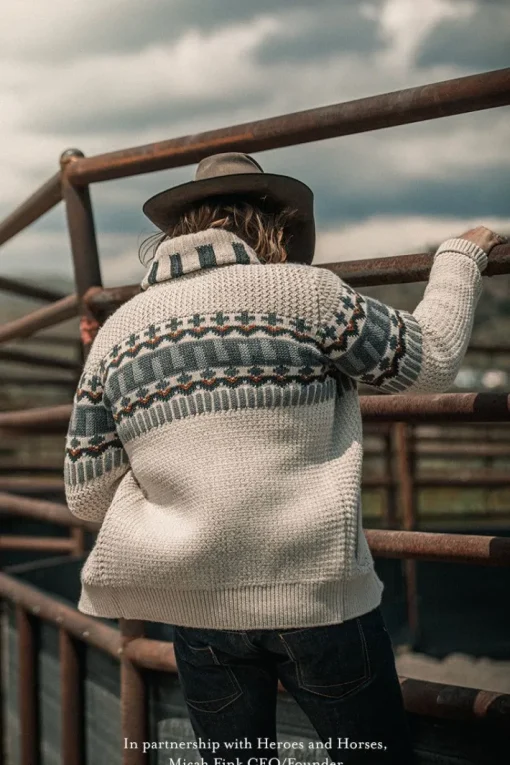 &SONS Jackets & Coats>Alpine Cardigan Ecru