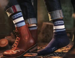 &SONS Footwear></noscript>Baseline Socks Navy