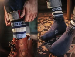 &SONS Footwear></noscript>Baseline Socks Navy