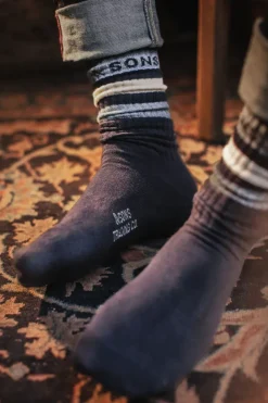 &SONS Footwear></noscript>Baseline Socks Navy