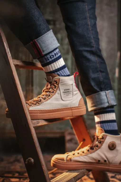 &SONS Footwear>Baseline Socks Navy