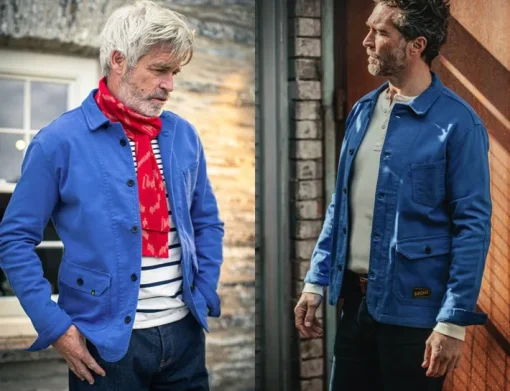 &SONS Jackets & Coats>Carver Jacket French Blue