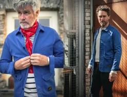 &SONS Jackets & Coats></noscript>Carver Jacket French Blue
