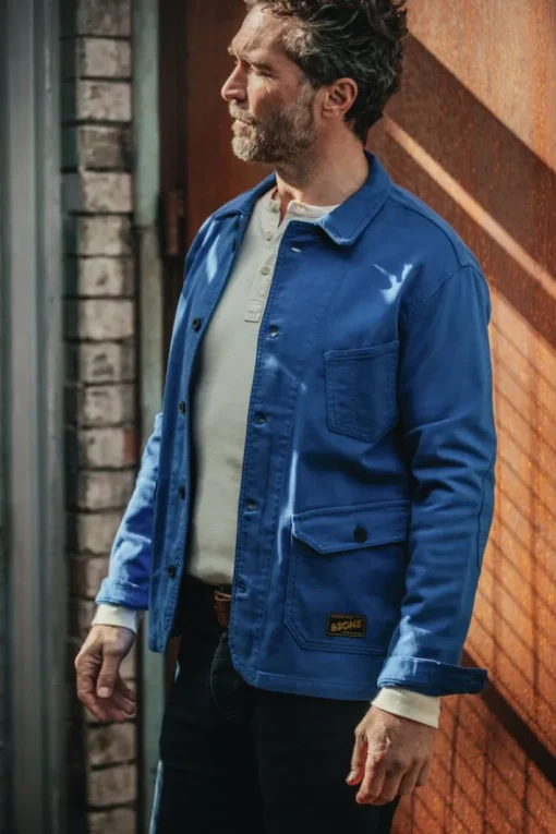 &SONS Jackets & Coats>Carver Jacket French Blue