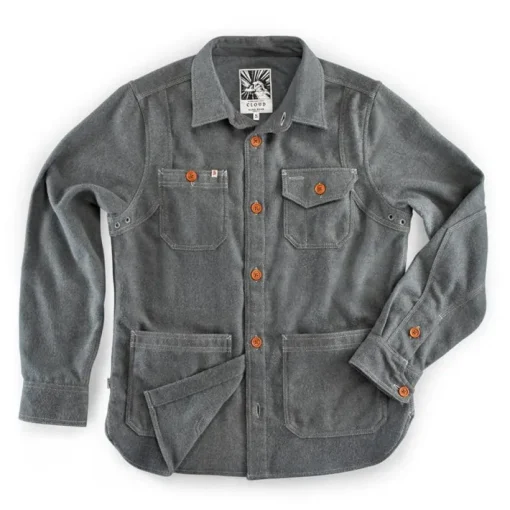 &SONS Tops>Cloud Shirt Grey