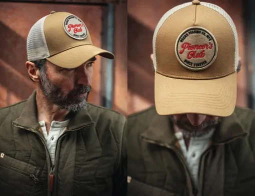 &SONS Headwear>Club Trucker Cap Tan