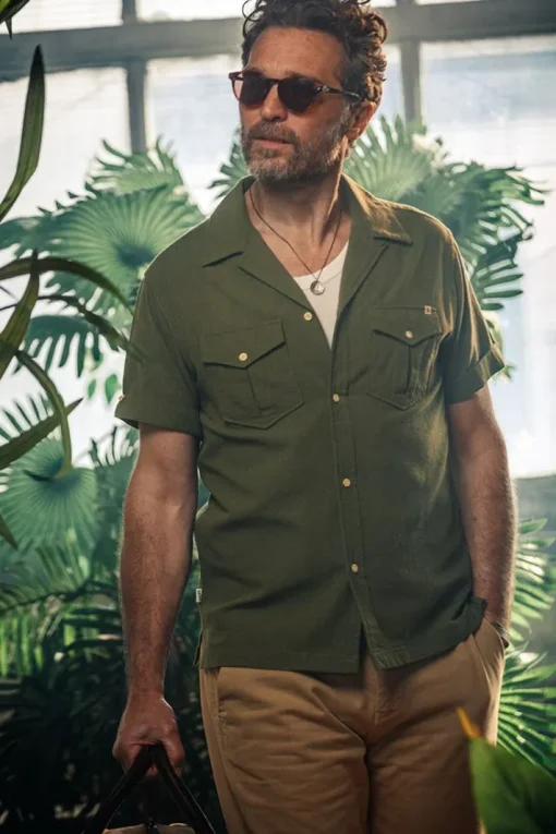 &SONS Tops>Coast Shirt Army Green