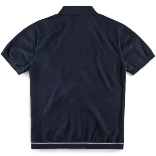 &SONS Tops>Dean Polo Navy