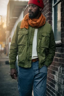 &SONS Jackets & Coats></noscript>Harris Bomber Jacket Army Green