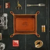 &SONS Leather Goods>Leather Tray Tan