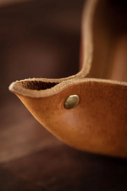 &SONS Leather Goods>Leather Tray Tan
