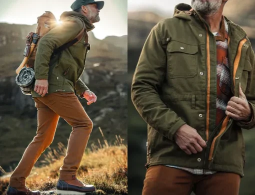 &SONS Jackets & Coats>Noah Cagoule Army Green