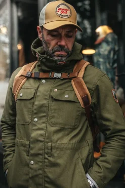 &SONS Jackets & Coats></noscript>Noah Cagoule Army Green