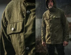 &SONS Jackets & Coats></noscript>Noah Cagoule Army Green