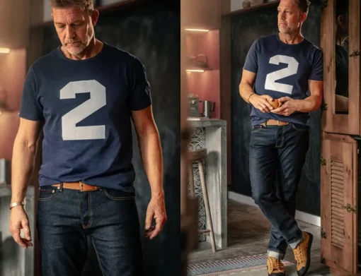 &SONS Tops>Racing 2 T-Shirt Navy