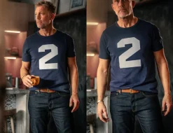 &SONS Tops></noscript>Racing 2 T-Shirt Navy