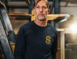 &SONS Jackets & Coats></noscript>Sigma Sweatshirt Navy