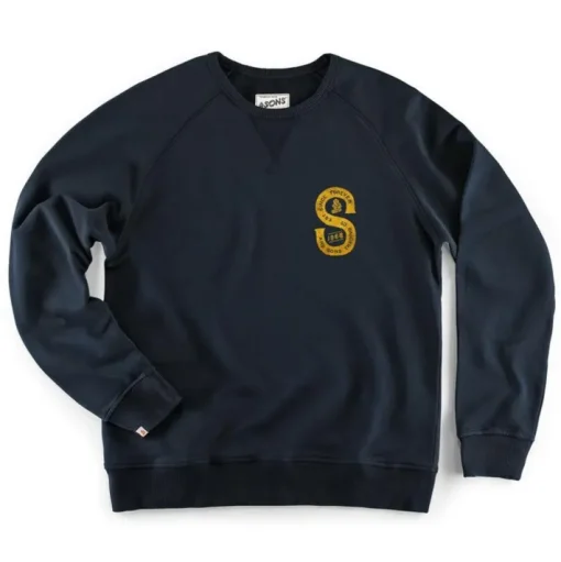 &SONS Jackets & Coats>Sigma Sweatshirt Navy