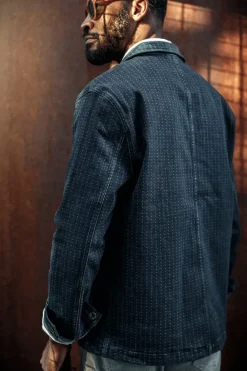 &SONS Jackets & Coats></noscript>Stockton Jacket Indigo