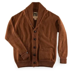 &SONS Jackets & Coats></noscript>Turner Cardigan Rust