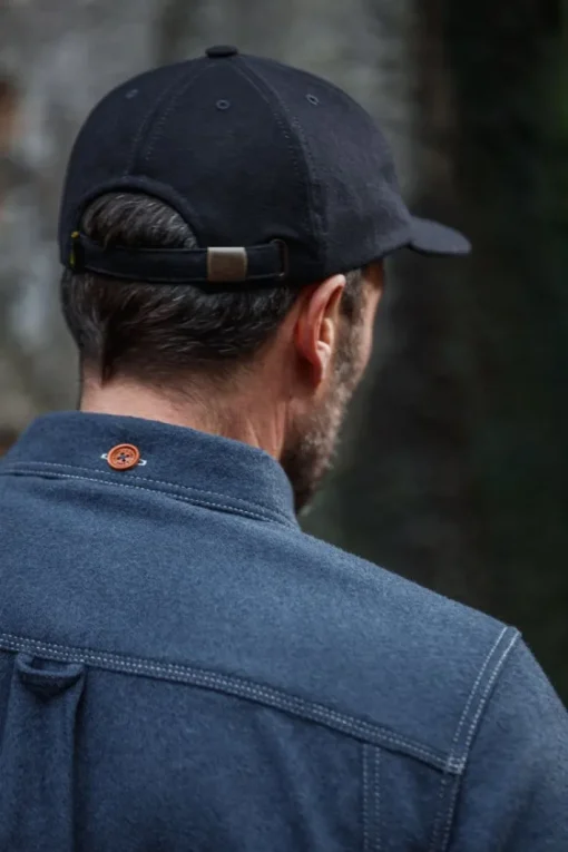 &SONS Headwear>Woollen Snap Cap Navy
