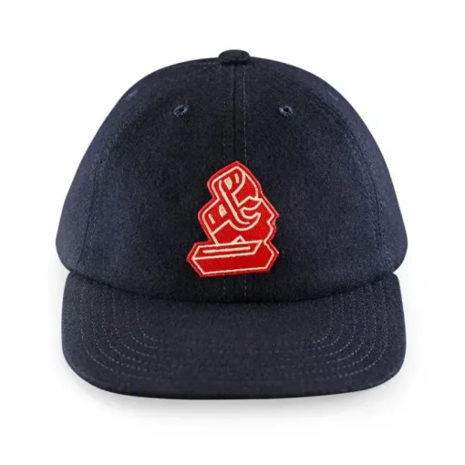 &SONS Headwear>Woollen Snap Cap Navy