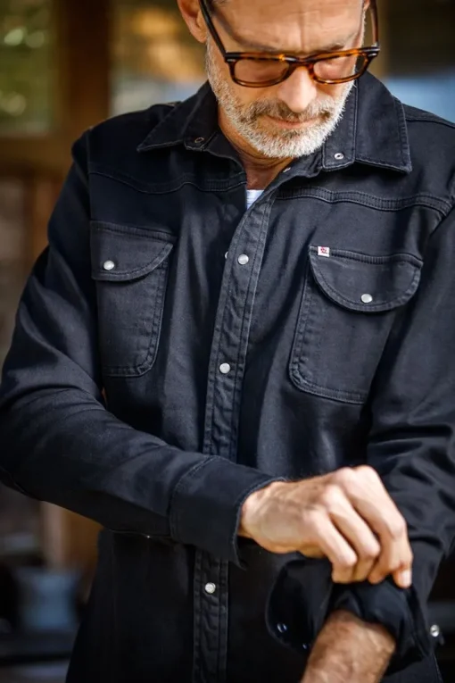 &SONS Tops>Sunday Shirt Black