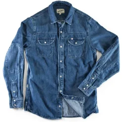 &SONS Tops></noscript>Sunday Shirt Light Denim