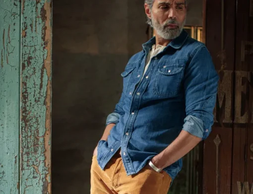 &SONS Tops>Sunday Shirt Light Denim